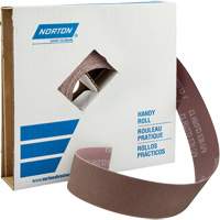 Metalite&reg; K225 Shop Rolls, Aluminum Oxide, 1-1/2" W x 150' L, 40 Grit Equipex