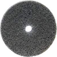 Bear-Tex&reg; Non-Woven Unified Wheel, 2" x 1/4", 1/4" Arbor, Medium Grit, Aluminum Oxide Equipex