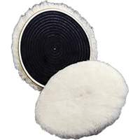Tampon de polissage naturel Finesse-it 82531, 7" dia., Laine Equipex