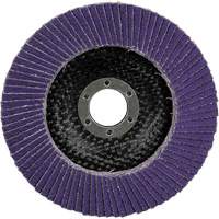 Cubitron 3 Flat Flap Disc 1169F, 4-1/2" x 7/8", Type T27, 40+ Grit, Ceramic Equipex