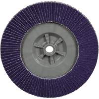 Cubitron 3 Flat Flap Disc with Quick Change 1169F, 6" x 5/8"-11, Type T27, 80+ Grit, Ceramic Equipex