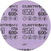 Disque en pellicule Cubitron II Hookit, dia 5", Grain 600+, C&eacute;ramique, 3 mil Equipex