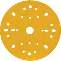 Disque abrasif dor&eacute; Hookit, dia 6", Grain 120, Oxyde d'aluminium, Poids C Equipex