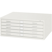 Classeurs En Acier Pour Plans-5 Tiroirs, 5 Tiroirs, 40-3/8" la x 29-3/8" p x 16-1/2" h Equipex