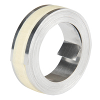Ruban d'aluminium pour &eacute;tiquetage en relief, 12,7 mm x 16', Aluminium Equipex