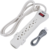 Limiteurs de surtension Protect-It, 7 Prises, 1080 J, 1800 W, Cordon 6' Equipex