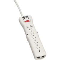Limiteurs de surtension Protect-It, 7 Prises, 2470 J, 1800 W, Cordon 7' Equipex