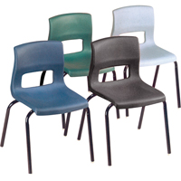 Horizon Chairs, Plastic, Black Equipex