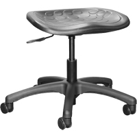 Shoptech Ergonomic Industrial Stools, Mobile, Adjustable Height, 275 lbs. Capacity Equipex