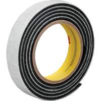 Dual Lock Reclosable Fastener, Self-Mating, 50 yds x 1", Sew-On, Black Equipex
