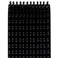 Dual Lock Reclosable Fastener, Self-Mating, 50 yds x 1", Sew-On, Black Equipex