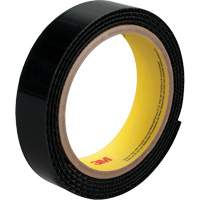 Fixation SJ3527N, Boucle, 50 vg x 1", Adh&eacute;sif, Noir Equipex