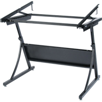 PlanMaster Height-Adjustable Drafting Table, 43" W x 29-1/2" - 37-1/2" H, Black Equipex