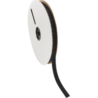 Bande d'attaches, Boucle, 50 vg x 1", Cousu, Noir Equipex