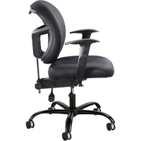 Chaises de travail pour usage intensif 24/7 Alday, Nylon, Noir, Capacit&eacute; 500 lb Equipex