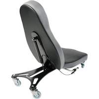 Chaise ergonomique Flex 2, Vinyle, Noir Equipex
