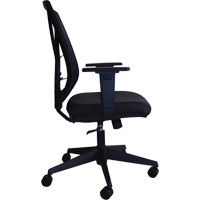 Activ A-47 Synchro Office Chair, Fabric, Black, 275 lbs. Capacity Equipex