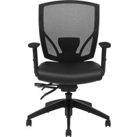 Chaises &agrave; bras Multi-Tilter, Vinyle, Noir, Capacit&eacute; 300 lb Equipex