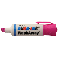 Dura-Ink&reg; WashAway Ink Marker, Chisel, Pink Equipex