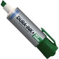 Dura-Ink&reg; WashAway Ink Marker, Green, Chisel Tip Equipex
