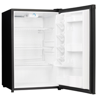 Compact Refrigerator, 32-11/16" H x 20-11/16" W x 20-7/8" D, 4.4 cu. ft. Capacity Equipex