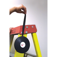 Attaches QWIK, Boucle et crochet, 25 vg x 3/4", Auto-aggripant, Noir Equipex