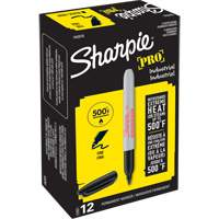 Pro Permanent Marker, Black, Fine Tip Equipex