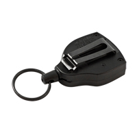Porte-cl&eacute;s autor&eacute;tractable robuste Super48, Polycarbonate, C&acirc;ble 48", Fixation Agrafe de ceinture Equipex