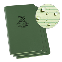 Carnet de notes, Couverture souple, Vert, 48 Pages, 4-5/8" , 7"  Equipex
