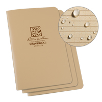 Carnet de notes, Couverture souple, Havane, 48 Pages, 4-5/8" , 7"  Equipex