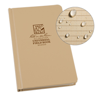 Livre reli&eacute;, Couverture rigide, Havane, 160 Pages, 4-5/8" , 7-1/4"  Equipex