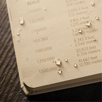 Livre reli&eacute;, Couverture rigide, Havane, 160 Pages, 4-5/8" , 7-1/4"  Equipex