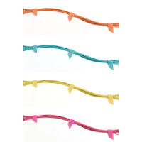 Ruban pour gestion des c&acirc;bles One-Wrap, Boucle et crochet, 25 vg x 3/4", Auto-aggripant, Aqua Equipex