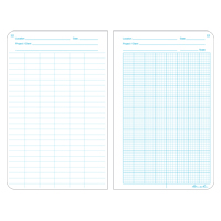 Livre reli&eacute;, Couverture rigide, Jaune, 160 Pages, 4-5/8" , 7-1/4"  Equipex