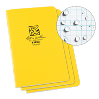Carnet de notes, Couverture souple, Jaune, 48 Pages, 4-5/8" , 7"  Equipex