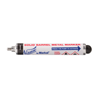 Solid Barrel Metal Marker, Black, Marker Equipex