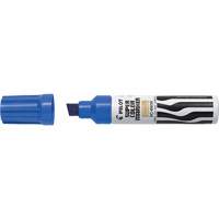 Super Colour Jumbo Permanent Marker, Chisel, Blue Equipex
