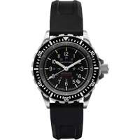 Grande montre automatique de plong&eacute;e, Num&eacute;rique, &agrave; piles, 41 mm, Noir Equipex