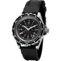 Grande montre automatique de plong&eacute;e, Num&eacute;rique, &agrave; piles, 41 mm, Noir Equipex