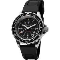 Grande montre automatique de plong&eacute;e, Num&eacute;rique, &agrave; piles, 41 mm, Noir Equipex