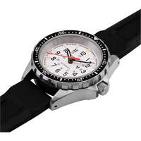 Montre automatique moyenne pour plongeur &eacute;dition arctique, Num&eacute;rique, &agrave; piles, 36 mm, Noir Equipex