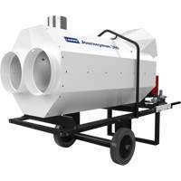 Radiateur portable &agrave; chauffage indirect Journeyman 360, Chaleur radiante, 360000 BTU/H Equipex