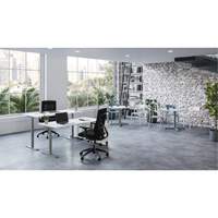 Table rectangulaire &agrave; hauteur r&eacute;glable Newland Equipex