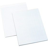 Tablettes de papier blanc Equipex