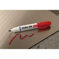 Dura-Ink&reg; Marker #55, Red, Chisel Tip Equipex