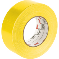 3900 Multi-Purpose Duct Tape, 8 mils, Yellow, 48 mm (2") x 55 m (180') Equipex