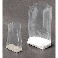 Poly Bags, Open Top, 11" x 5", 1 mils Equipex