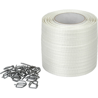 Feuillard en cordon tiss&eacute;, Polyester, 1/2" la x 750' lo Equipex