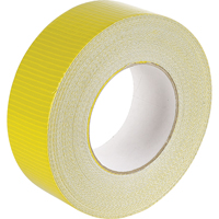 Utility Grade Duct Tape AC20, 9 mils, Yellow, 48 mm (2") x 55 m (180') Equipex