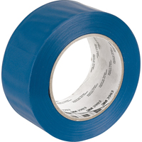Rubans adh&eacute;sifs en vinyle 3903, 50 mm (2") la x 45,5 m (149,25') lo, 6,3 mils, Bleu Equipex